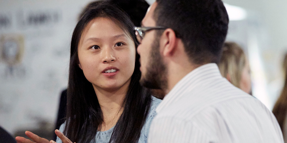 Student at a Feedback / Discussion Session