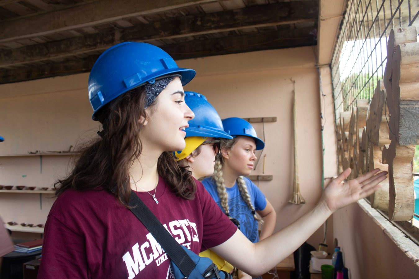 IBH students helping in Ecuador