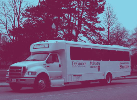 DeGroote/McMaster shuttle bus