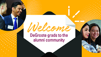 Welcome DeGroote grads to the alumni community