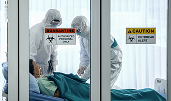 Hospital quarantining COVID-19 patient