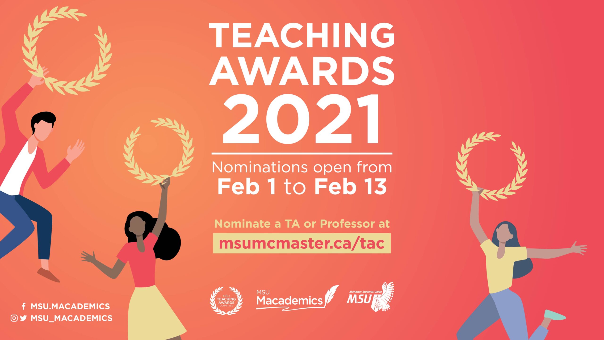 Macademic s Teaching Awards Deadline Feb 13 DeGroote School Of