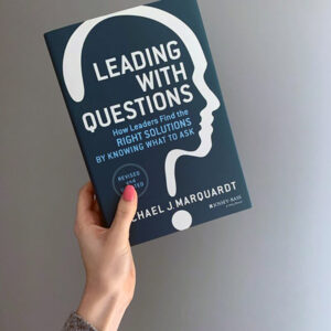 Leading with questions book