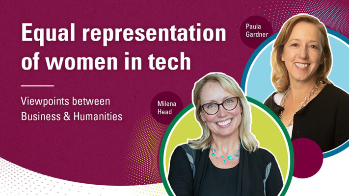 Milena Head and Paula Gardner: Equal representation of women in tech