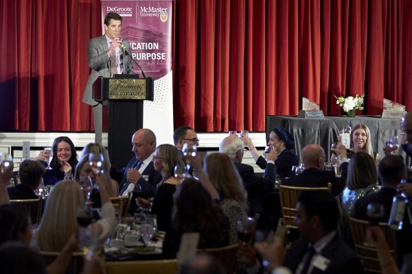 Image of Quentin Broad speaking at the event