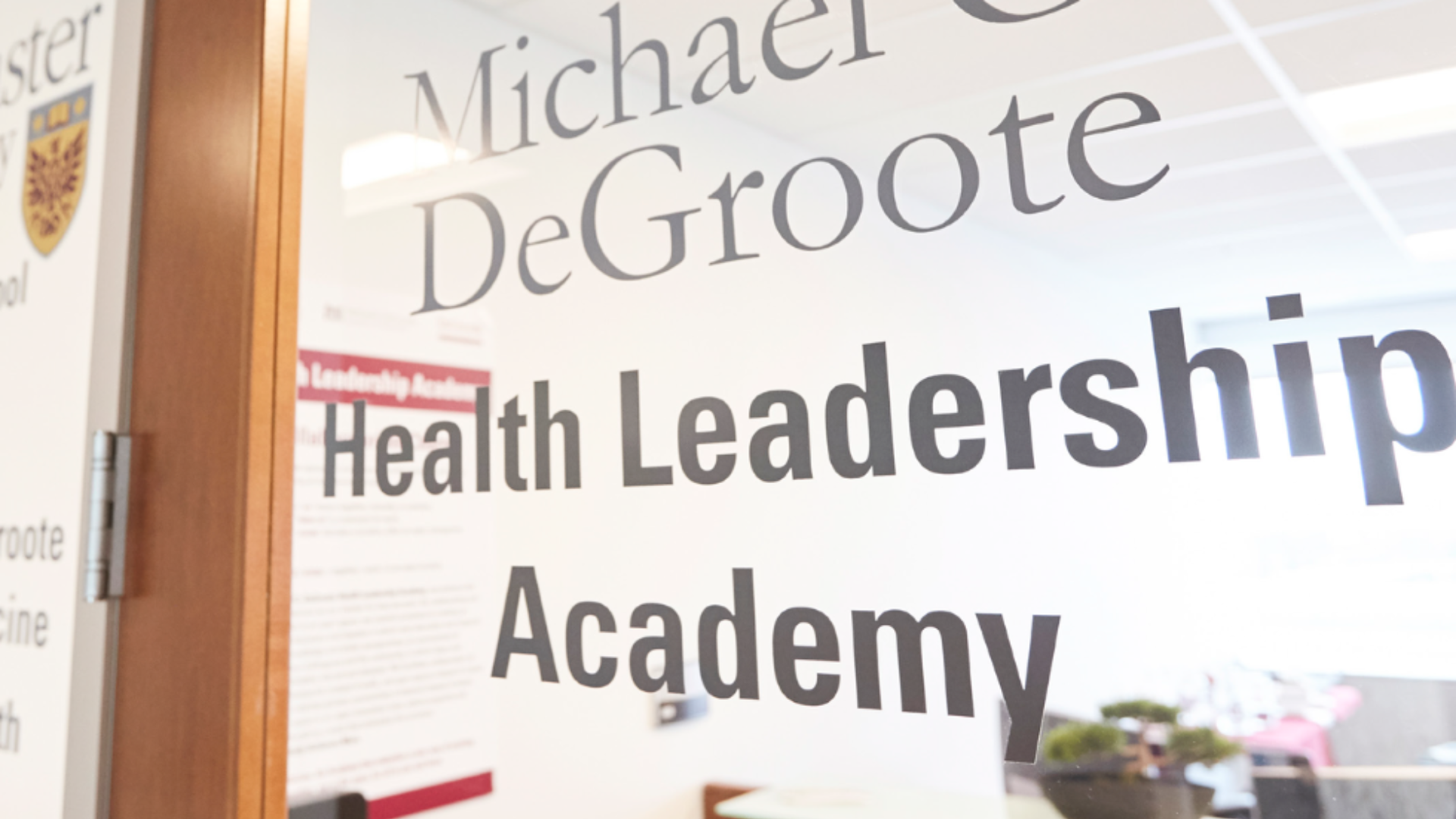 McMaster Health Leadership Academy on Mission to Transform National Health Care