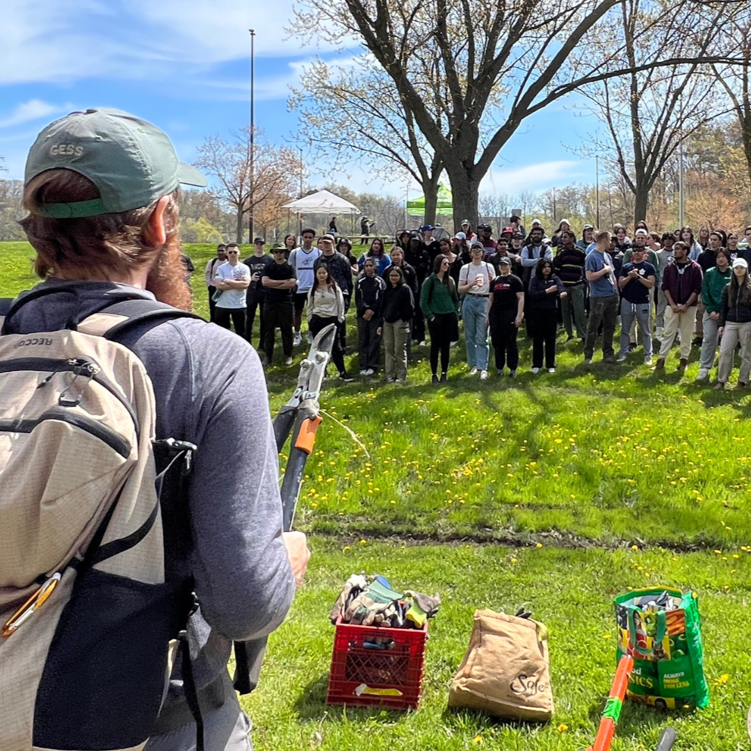 Restoring Biodiversity: Greensuits Commerce Students Give Back to Nature at McMaster