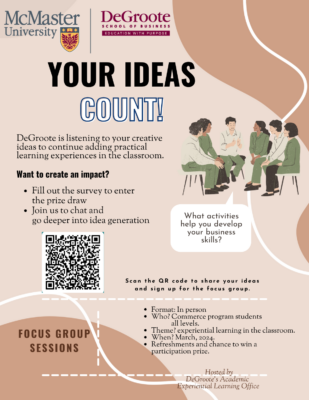 Experiential Learning Focus Group Sessions Poster