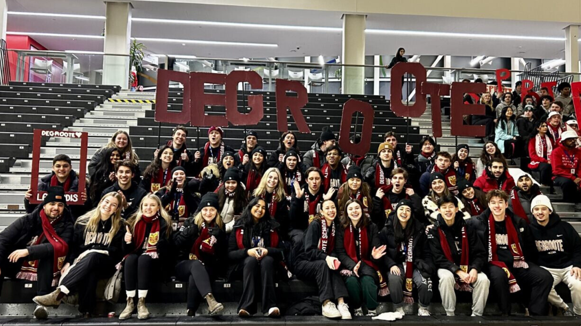 A group photo of the DeGroote School of Business JDCC 2024 delegation.