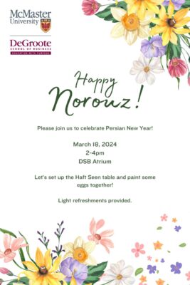Happy Norouz event poster
