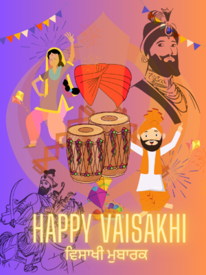 Happy Vaisakhi graphic